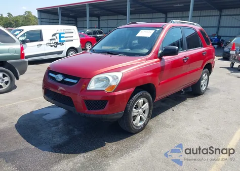 2009 Kia Sportage Lx из США, поврежденный, VIN KNDJF724497574908